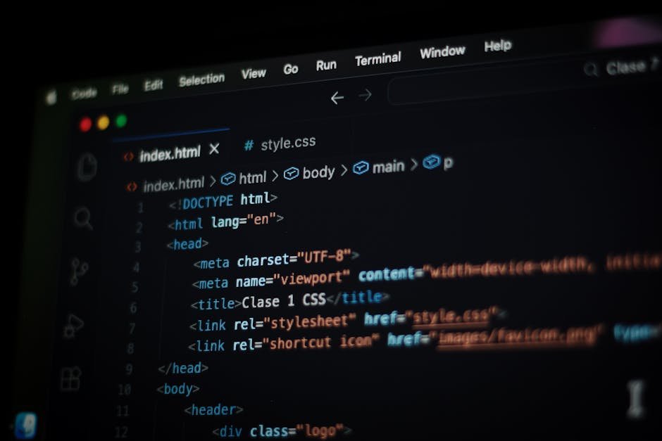 Code displayed on a developer's monitor in a dark editor theme